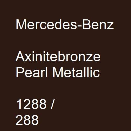 Mercedes-Benz, Axinitebronze Pearl Metallic, 1288 / 288.